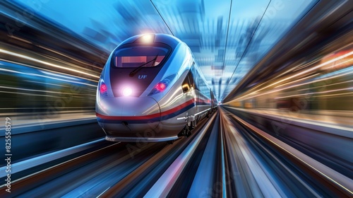Passengers can feel the rush of air on their faces as the train reaches top speeds.