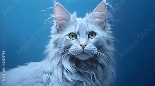 white persian cat