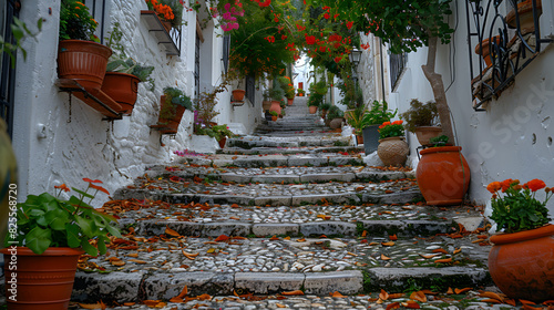 Fototapeta Naklejka Na Ścianę i Meble -  pots on the street