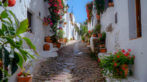 Fototapeta Naklejka Na Ścianę i Meble -  street in oia island