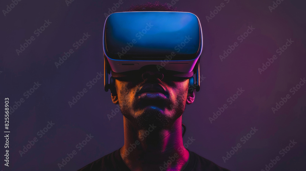 person wearing vr glasses person wearing vr glasses