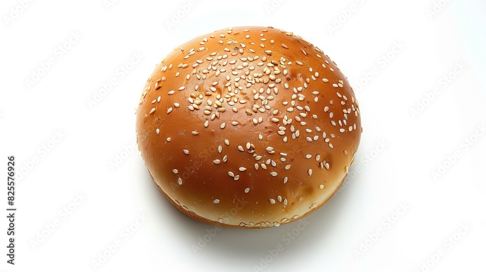 A humberger bun illustration A humberger bun illustration