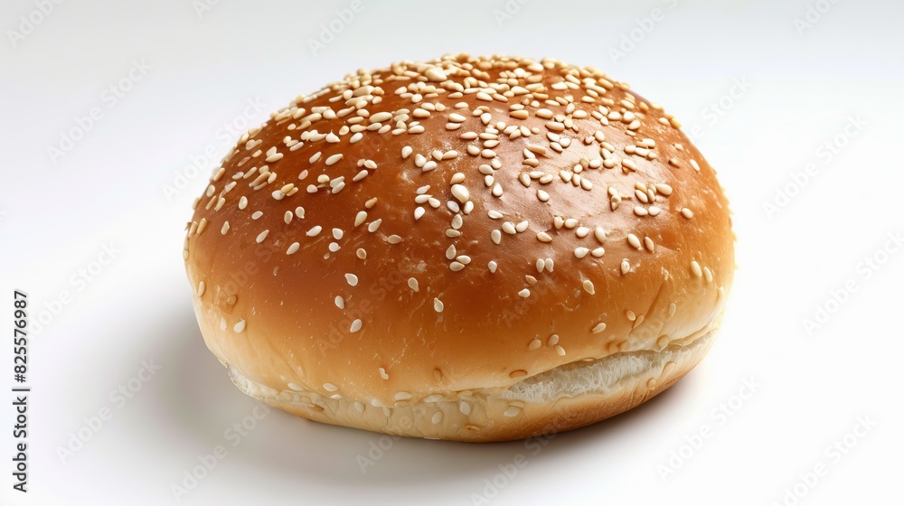 A humberger bun illustration