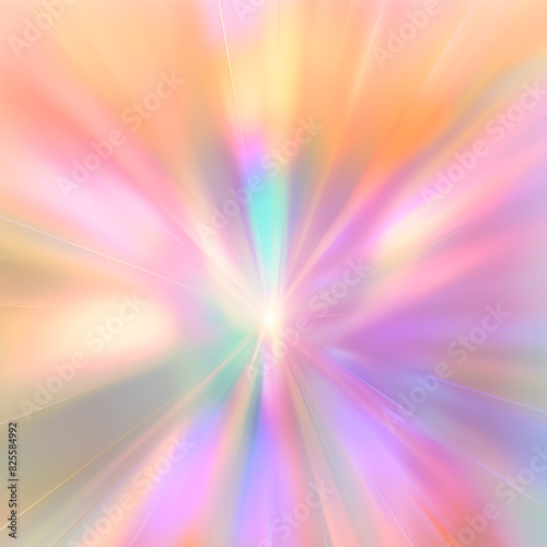 Abstract rainbow unicorn background holographic gradient neon illustration pastel background