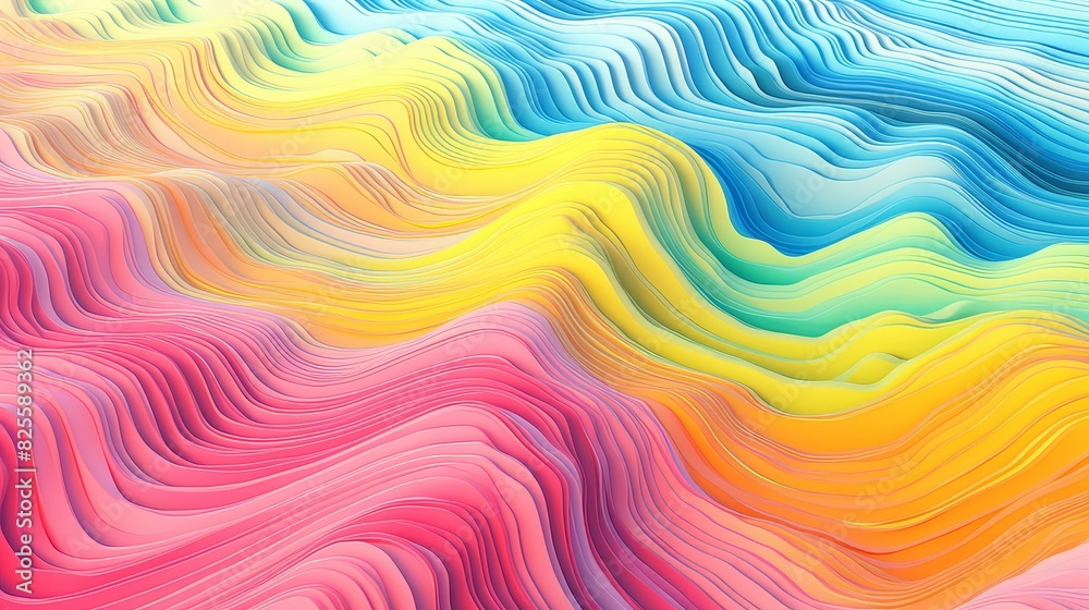 Description A vivid abstract background blending neon and pastel hues for a dreamy visual effect. Description A vivid abstract background blending neon and pastel hues for a dreamy visual effect.
