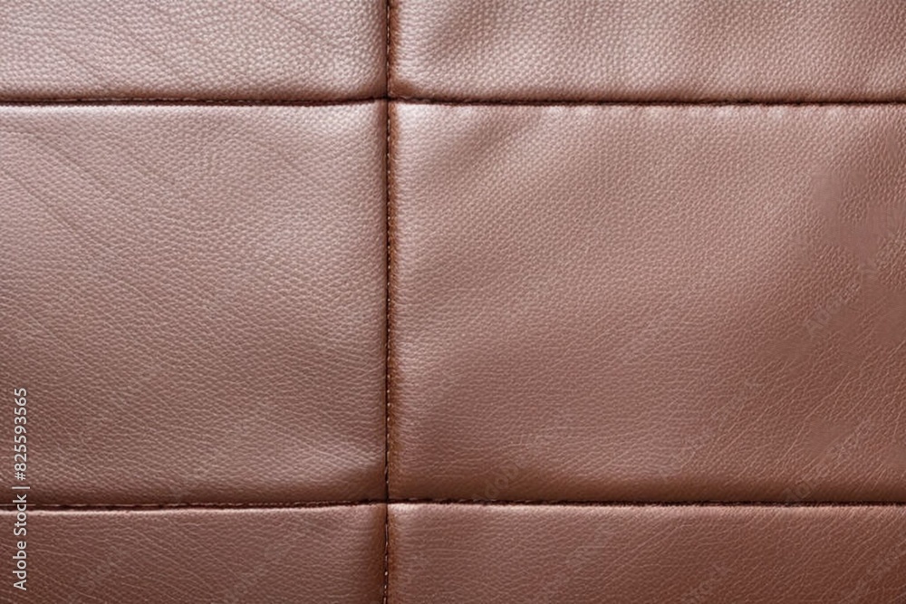 Fototapeta premium Close-up Leather Texture. Leather Workshop Sample Pattern. Generative AI (생성형 AI)