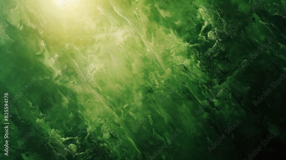 Abstract light green background with sun, Abstrakter hellgrüner Hintergrund mit Sonne