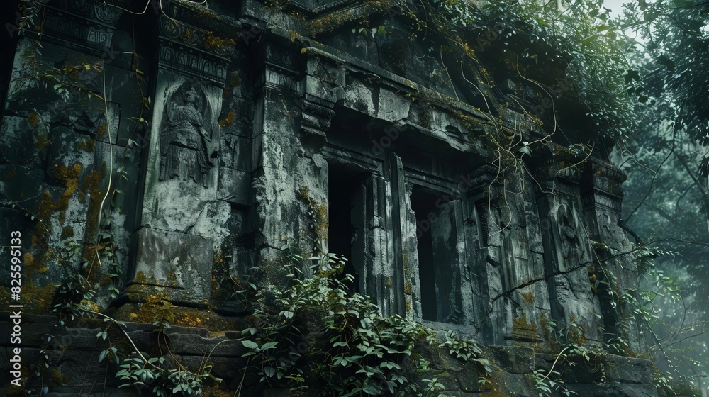 Ancient ruins of a lost civilization Ancient ruins of a lost civilization