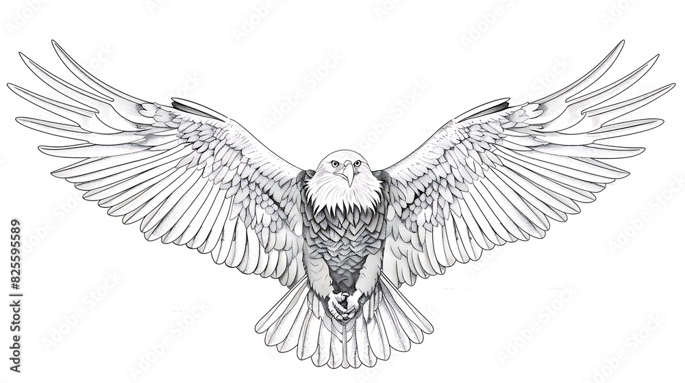 Obraz premium elephant, animal, isolated, white, mammal, wildlife, wild, big, nature, trunk, safari, zoo, art, vector, large, sketch, illustration, tusk, drawing, head, walking, india, huge, bird, feather, eagle, w