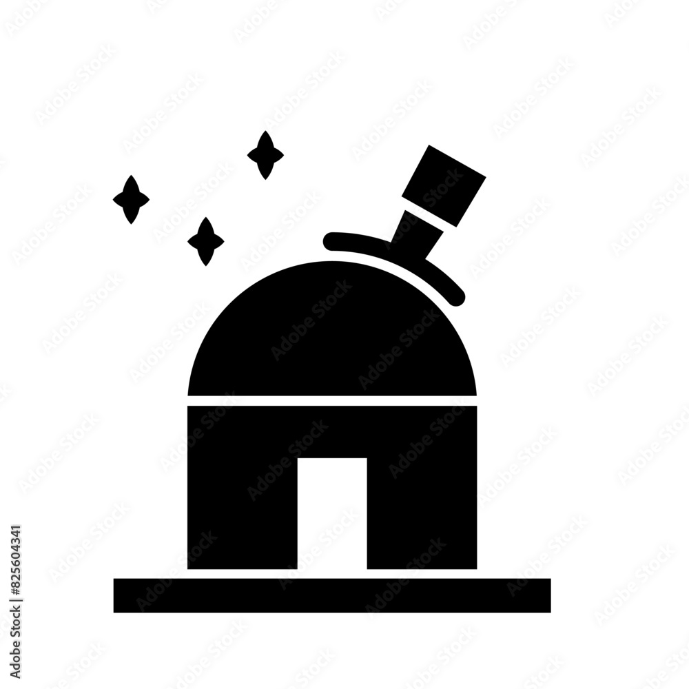 Planetarium icon template Planetarium icon template