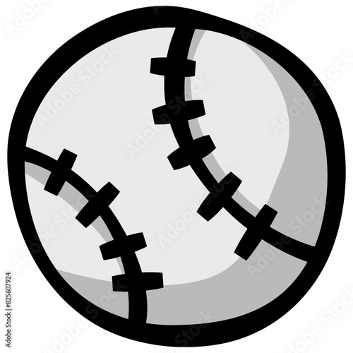 Baseball Ball sport doodle illustration