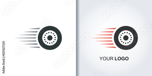 tire speed logo template