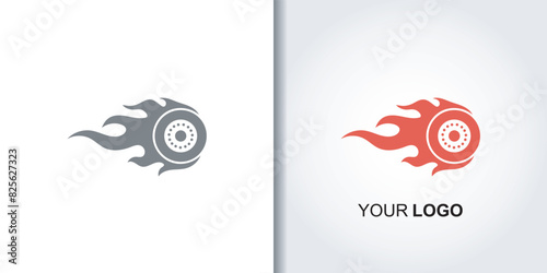 tire speed logo template