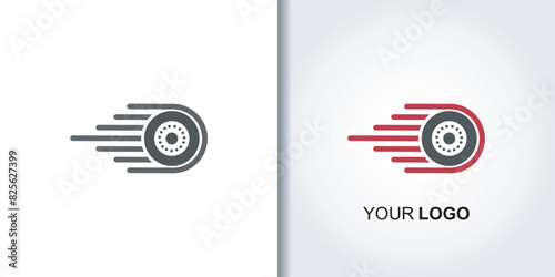 tire speed logo template
