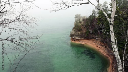Miners Castle Pictured Rocks National Lakeshore shot one photo