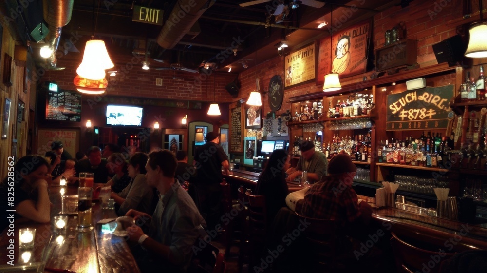 Despite the bustling crowd the bar feels intimate and cozy welcoming all who enter with open arms. Despite the bustling crowd the bar feels intimate and cozy welcoming all who enter with open arms.