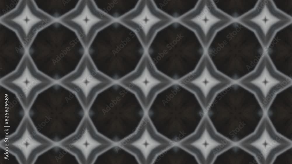 Abstract kaleidescope pattern animation background Abstract kaleidescope pattern animation background