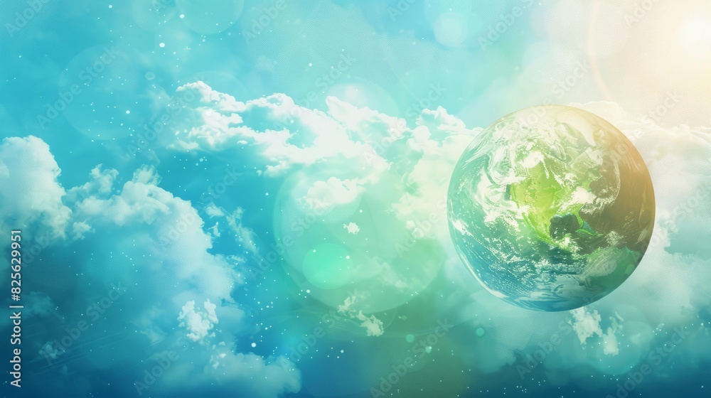 The concept of International Day for the Preservation of the Ozone Layer, copy space