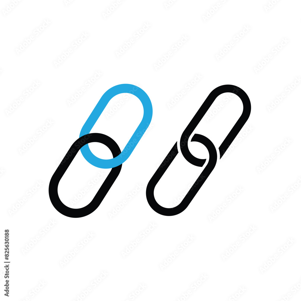 Link flat icon illustration- vector. Link flat icon illustration- vector.