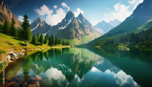 lake  mountain  landscape  nature  water  mountains  sky  reflection  river  snow  travel  clouds  summer  tree  forest  new zealand  green  cloud  outdoors  park  scenery  alps  mirror  view  tourism