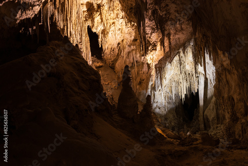 Rock formations in Carlsbad Caverns National Park, New Mexico 