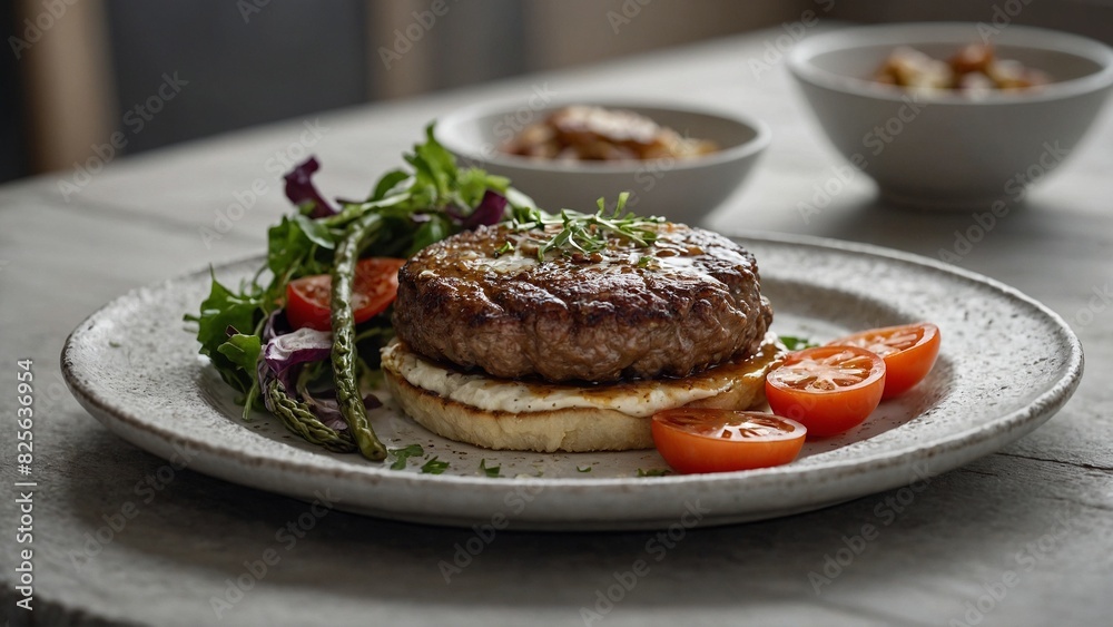 Hakkebøf (Hamburger Steak)