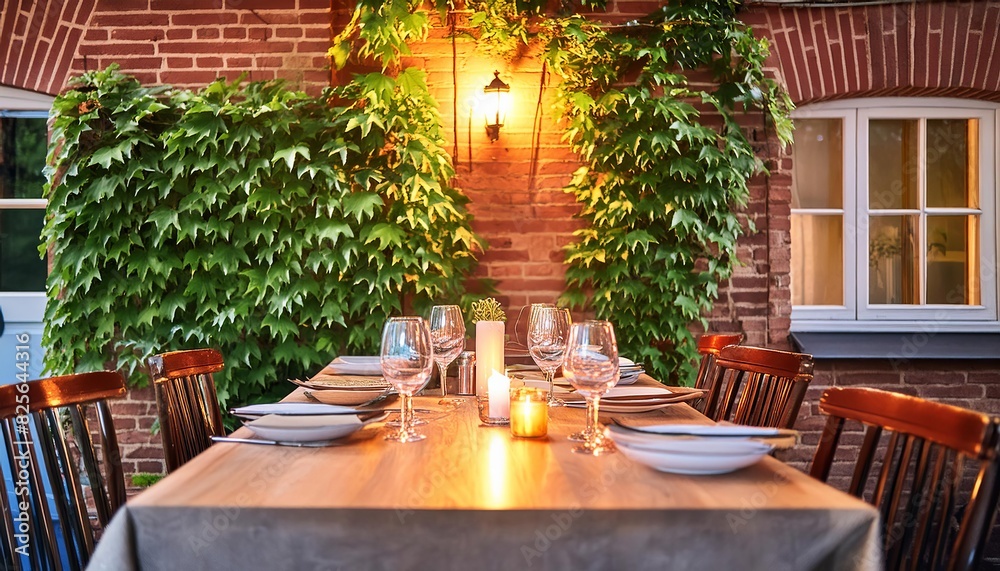 Obraz premium outside Rustic restaurants