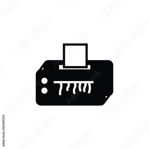 paper shredder vector type icon