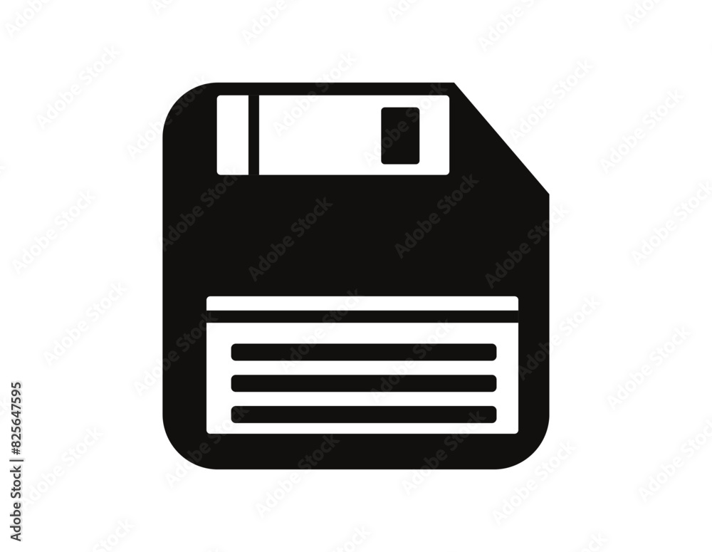 save Icon vector. Simple flat symbol. Perfect Black pictogram illustration on white background. save Icon vector. Simple flat symbol. Perfect Black pictogram illustration on white background.