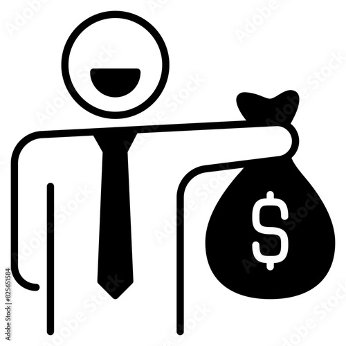 investor icon illustration