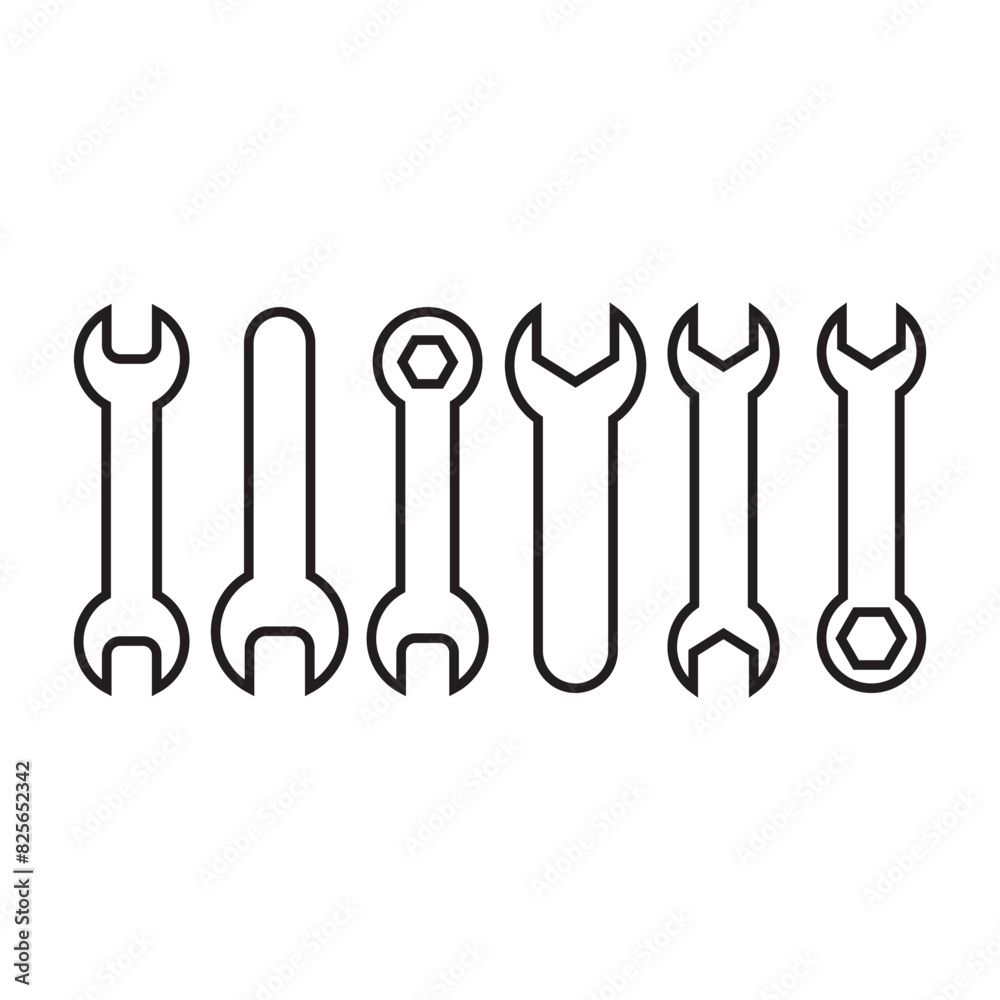 Screwdriver icon set. flat vector illustration. Screwdriver icon set. flat vector illustration.