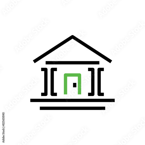 Bank Building Icon