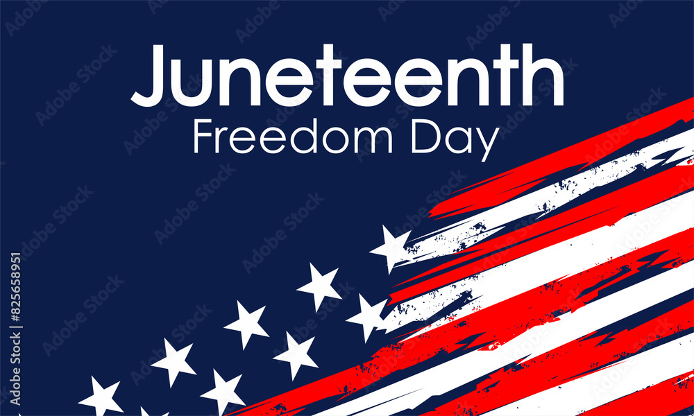 happy emancipation day , illustration vector Good for poster happy emancipation day , illustration vector Good for poster