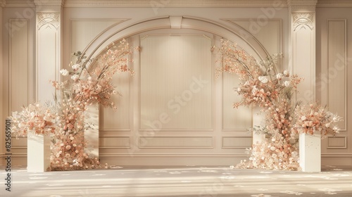 Wedding Setting Shapes A Scene For Unforgettable Memories