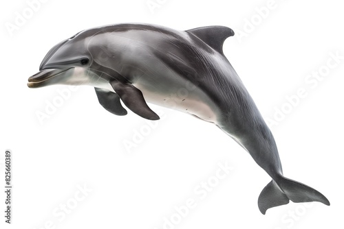 Dolphin isolated on white background