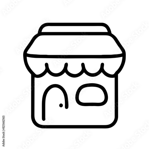Shop Market Icon Outline