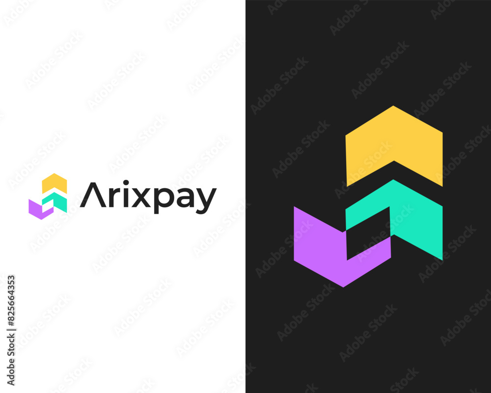 Modern Payment app logo design template vector Modern Payment app logo design template vector