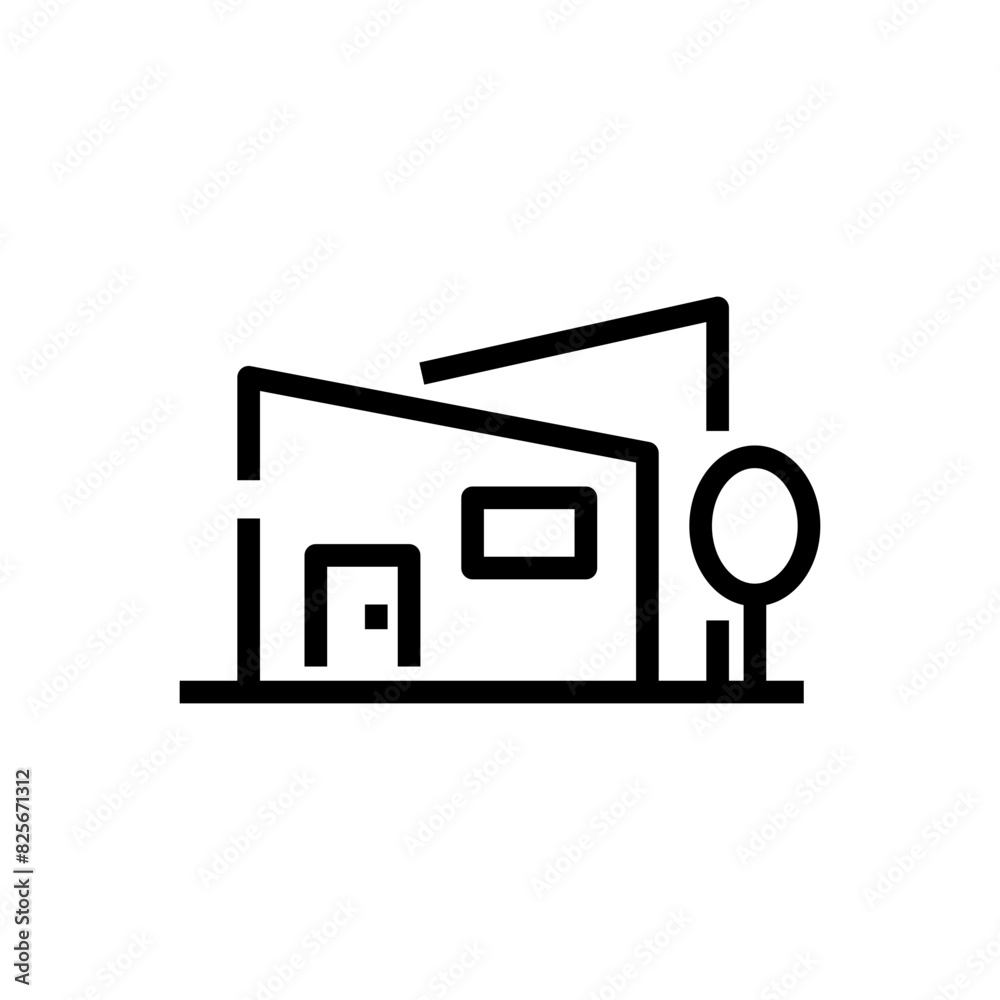 House Building Icons House Building Icons