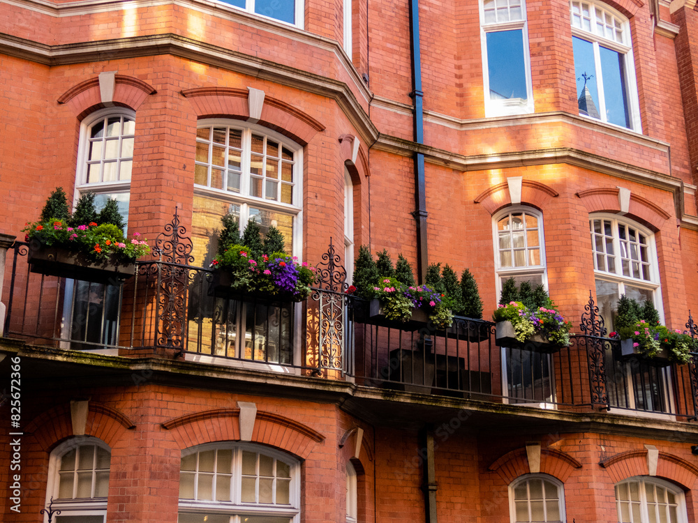 Naklejka premium English facade