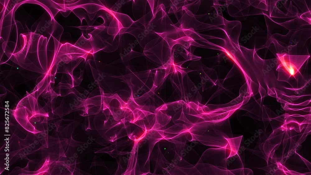 Plexus of abstract blue geometrical lines with moving triangles and dots. Loop animations.