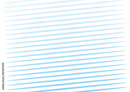 水色のグラデーションのライン背景_横