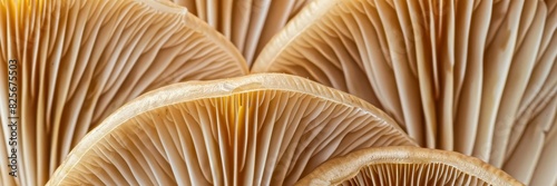 A close up of a mushroom with its stem and cap visible generated by AI