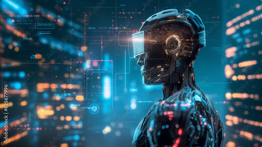 cyber person in code