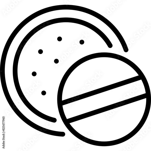 powder puff icon