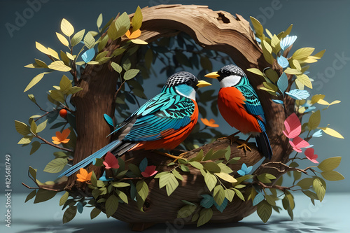 The Beauty of Birds: Celebrating Avian Diversity  photo