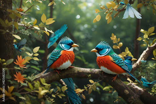 The Beauty of Birds: Celebrating Avian Diversity  photo