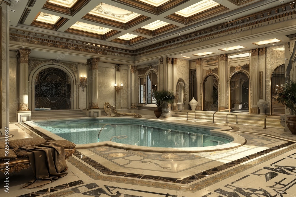 Obraz premium Classical Indoor Pool