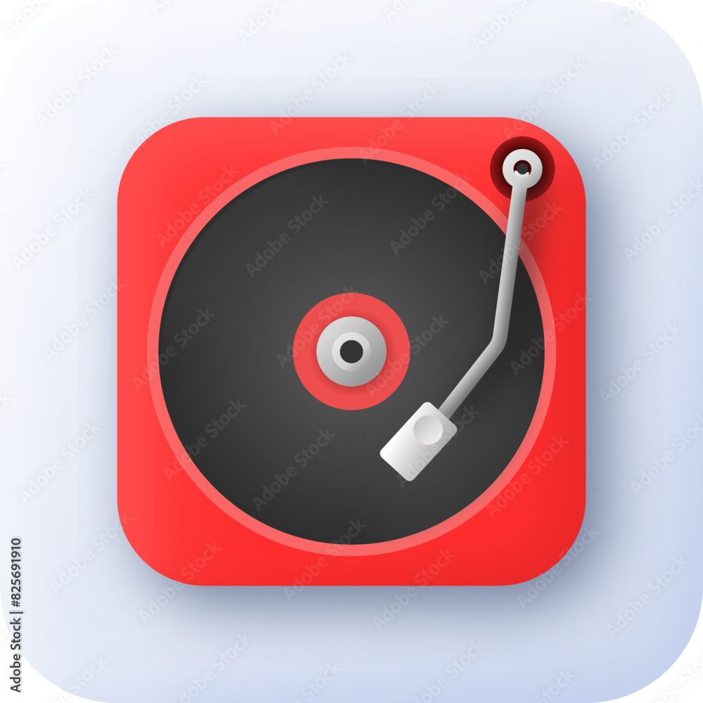Music Neumorphism Style 3D Icon Music Neumorphism Style 3D Icon