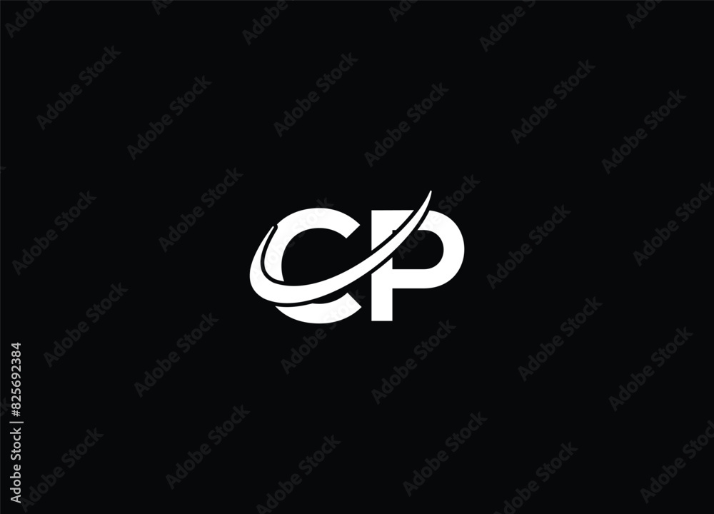 CP creative modren logo design and letter logo CP creative modren logo design and letter logo