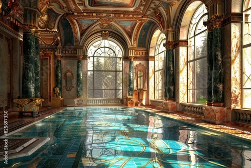 Classical Indoor Pool © Abdul